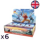Lot de 6 boites de 30 boosters de jeu Magic: The Gathering | Avatar, le dernier maître de l'air - Magic EN