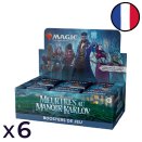 Lot de 6 boites de 36 boosters de jeu Meurtres au manoir Karlov - Magic FR