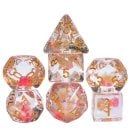 Lot de 7 dés résine gamme Insert en boite - Printemps - Epic Forge