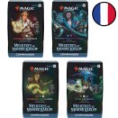 Lot des 4 Decks Commander Meurtres au manoir Karlov - Magic FR