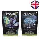 Lot des 2 Decks Commander Aux portes des Éternités - Magic EN