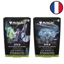 Lot des 2 Decks Commander Aux portes des Éternités - Magic FR