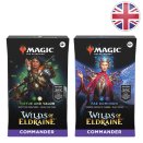Lot des 2 Decks Commander Les friches d'Eldraine - Magic EN