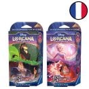 Lot des 2 decks de démarrage Ciel Scintillant Chapitre 5 - Disney Lorcana FR
