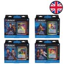 Lot des 4 Decks Commander Univers Infinis : Doctor Who - Magic EN