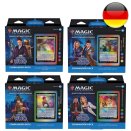 Lot des 4 Decks Commander Univers Infinis : Doctor Who - Magic DE