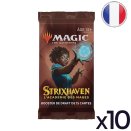 Lot de 10 boosters de draft Strixhaven : l'Académie des Mages - Magic FR