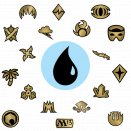 Lot de 10 Rares Bleues - FR/EN