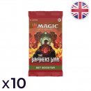 Lot de 10 boosters d'extension La Guerre Fratricide - Magic EN