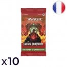Lot de 10 boosters d'extension La Guerre Fratricide - Magic FR