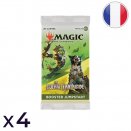 The Brothers' War Set of 4 Jumpstart Booster Packs - Magic FR