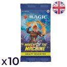 Lot de 10 boosters de draft L'Invasion des machines - Magic EN