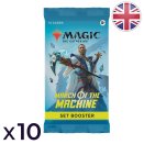 Lot de 10 boosters d'extension L'Invasion des machines - Magic EN