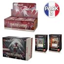 Pack #3 : Boite de draft + Bundle + Lot des 2 Decks Commander Tous phyrexians - Magic FR Pack #3 : Boite de draft + Bundle + Lot des 2 Decks Commander Tous phyrexians - Magic FR