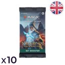 Lot de 10 boosters d'extension Le Seigneur des Anneaux : chroniques de la Terre du Milieu™ - Magic EN