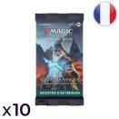 Lot de 10 boosters d'extension Le Seigneur des Anneaux : chroniques de la Terre du Milieu™ - Magic FR