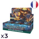 Lot de 3 boites de 30 boosters d'extension Le Seigneur des Anneaux : chroniques de la Terre du Milieu™ - Magic FR