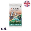 Lot de 4 boosters Jumpstart Le Seigneur des Anneaux : chroniques de la Terre du Milieu™ - Magic EN