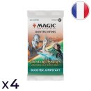 Lot de 4 boosters Jumpstart Le Seigneur des Anneaux : chroniques de la Terre du Milieu™ - Magic FR