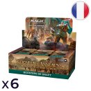 Lot de 6 boites de 36 boosters de draft Le Seigneur des Anneaux : chroniques de la Terre du Milieu™ - Magic FR