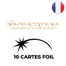 Lot de 10 cartes Foils Le Seigneur des Anneaux : chroniques de la Terre du Milieu™ - Magic FR