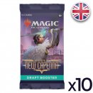 Lot de 10 boosters de draft Les rues de la Nouvelle-Capenna - Magic EN