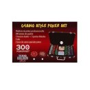 Mallette de poker 300 jetons argile Crown 14.5 g