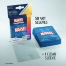 50 + 1 Pochettes Art Marvel Blue Marvel Champions 66 x 91 mm - Gamegenic