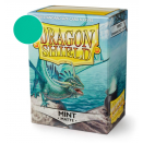 100 Pochettes Matte Format Standard Mint - Dragon Shield