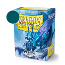 100 Pochettes Matte Format Standard Petrol - Dragon Shield