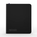 Zip Binder cartes (24 pages de 12 pochettes) Noir - Pro Kases