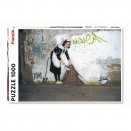 Puzzle 1000 pièces Art - Banksy : Femme de Ménage - Piatnik