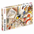 Puzzle 1000 pièces Art - Kandinsky : Bustling Aquarelle - Piatnik