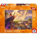 Puzzle 1000 pièces Disney - Kinkade : Le Roi Lion