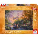 Puzzle 1000 pièces Disney - Kinkade : Pocahontas