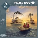 Puzzle 1000 pièces Art&Meeple - Mississippi Queen by F. Weiss