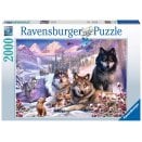 Puzzle 2000 pièces - Loups dans la Neige
