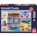 Puzzle 1000 pièces - A la mer