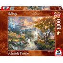 Puzzle 1000 pièces Disney - Kinkade : Bambi 