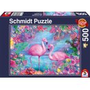 Puzzle 500 pièces - Flamants Roses