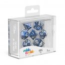 Set de dés RPG Gemidice Liquid Steel - Oakie Doakie