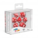 Set de dés RPG Solid Red - Oakie Doakie