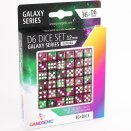 Set de 36 dés D6 12mm Galaxy Series Aurora - Gamegenic