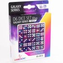 Set de 36 dés D6 12mm Galaxy Series Nebula - Gamegenic