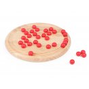 Solitaire Bois et Billes Rouges 22cm - Loisirs Nouveaux