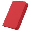 ZipFolio 160 A5 8-Pocket XenoSkin - Rouge - Ultimate Guard
