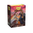 100 Pochettes Brushed Art Format Standard Valentine Dragon 2023 - Dragon Shield