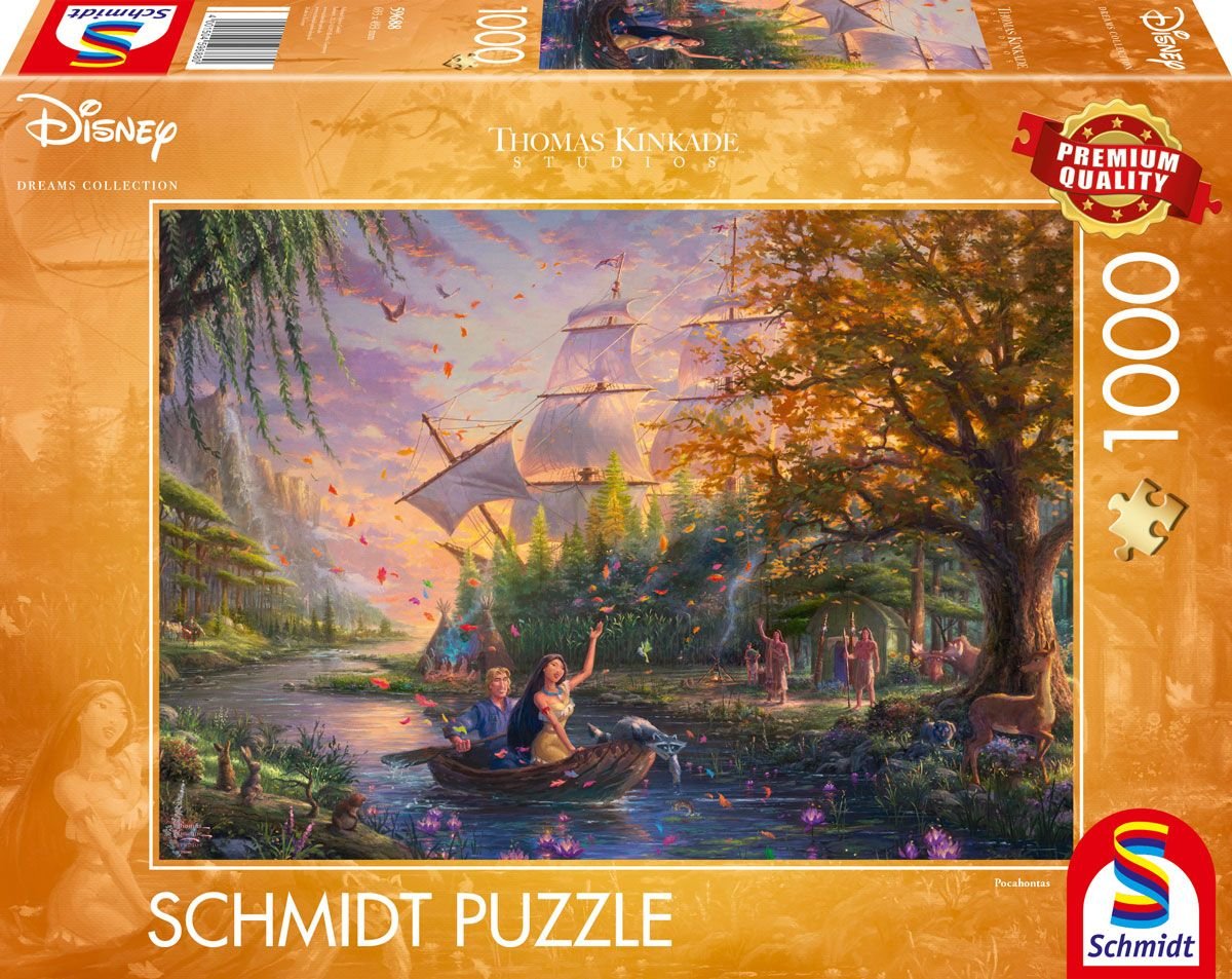 Puzzle Schmidt Disney 1000 pièces Le livre de la jungle