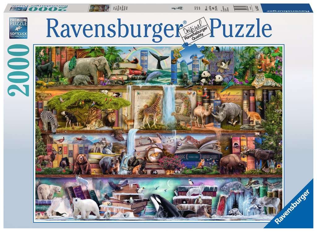 Puzzle 2000 pièces - Magnifique Monde Animal - Acheter vos Jeux de société  en famille & entre amis - Playin by Magic Bazar