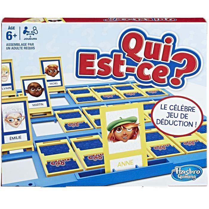 Qui est-ce ? - Acheter vos Jeux de société en famille & entre amis ...